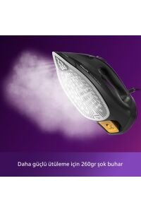 *Philips 7500 Serisi Azur Buharlı Ütü, 3200W, 260 g'a kadar Turbo Şok Buhar, DST7511/80