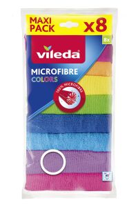 Vileda Mikrofiber Colors Renkli Temizlik Bezi 8'li