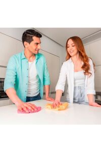 Vileda Mikrofiber Colors Renkli Temizlik Bezi 8'li