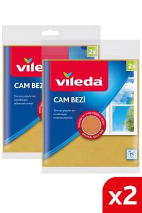 Vileda Cam Bezi 2'li x 2 Paket