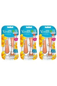 Gillette Venus Riviera Kadın Tıraş Bıçağı 6'lı (2x3)