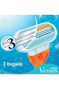 Gillette Venus Riviera Kullan At 2'li 3 Adet Kadın Tıraş Bıçağı