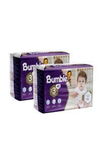 Bumble 3 Numara (4-9) Kg Midi Bebek Bezi Eko Paket 80'li