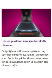 PHILIPS BHS520/00 SAÇ DÜZLEŞTİRİCİ